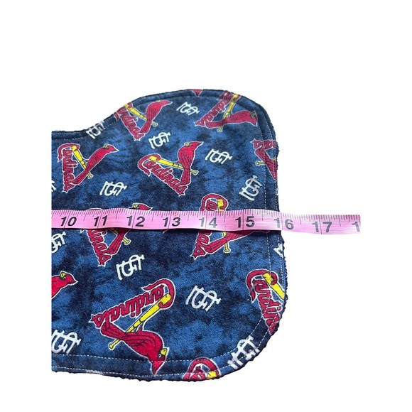 ST LOUIS CARDINALS MLB NEWBORN INFANT BABIES BOY GIRL BURP CLOTH SEE PICS - Picture 3 of 4